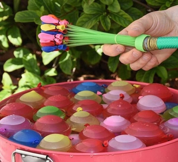 Water Balloons for Holi - Multicolour (Pack of 3(111 Balloons) ) - Image 2