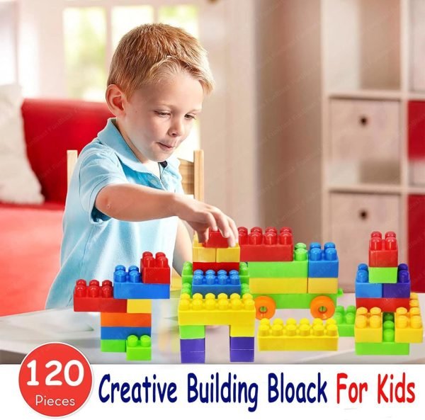 120 PCS BRICK BLOCK BIG SIZE Kids Toy Games