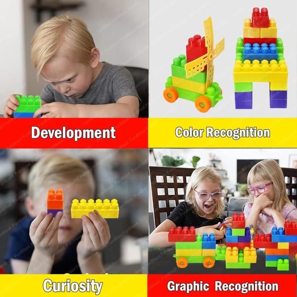 120 PCS BRICK BLOCK BIG SIZE Kids Toy Games - Image 4