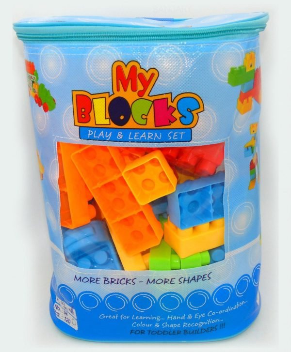 120 PCS BRICK BLOCK BIG SIZE Kids Toy Games - Image 2