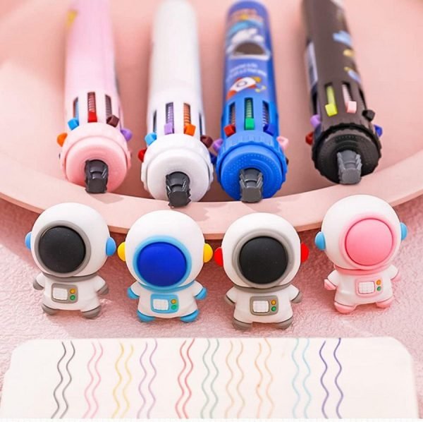 SPACE MULTICOLORED PEN ( 10 RIFIL) - Image 5