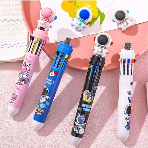 SPACE MULTICOLORED PEN ( 10 RIFIL) - Image 4