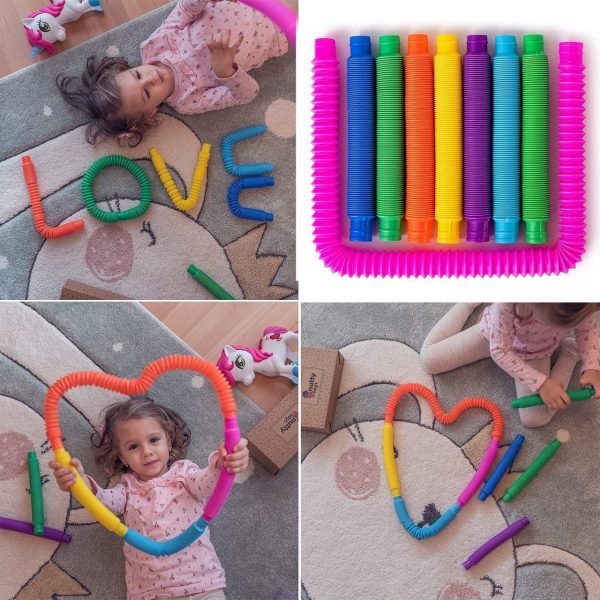 POP RING FOR KIDS (SET OF 12) Fidget Pipe - Image 4