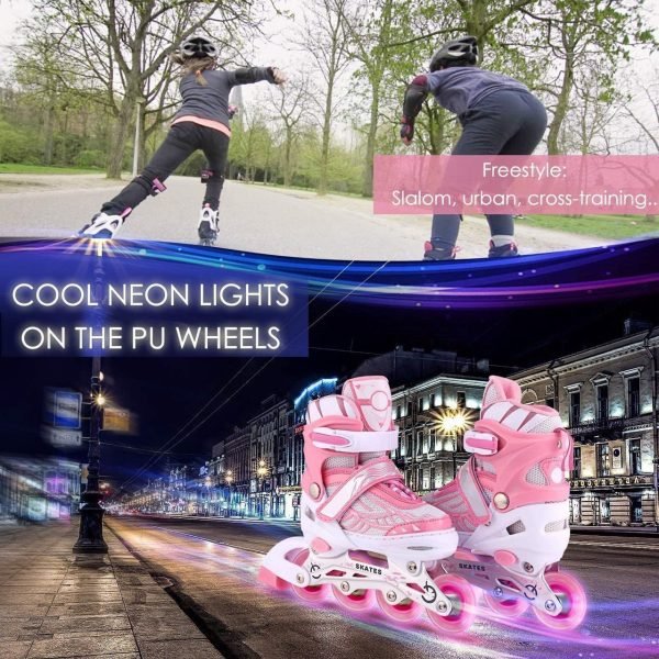 INLINE BLUE,RED SKATES FOR KIDS - Image 7
