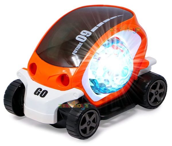 MINI 360 STUNT CAR360 Degree Rotating Stunt Car Bump - Image 5