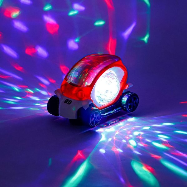MINI 360 STUNT CAR360 Degree Rotating Stunt Car Bump